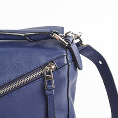 Loewe Puzzle Medium Navy Bag