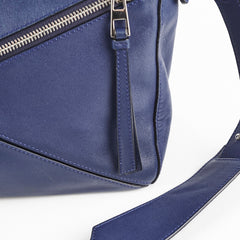 Loewe Puzzle Medium Navy Bag