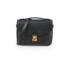 ITEM 14 - Louis Vuitton Pochette Metis Empreinte Black