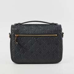 ITEM 14 - Louis Vuitton Pochette Metis Empreinte Black
