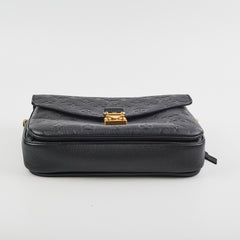 ITEM 14 - Louis Vuitton Pochette Metis Empreinte Black