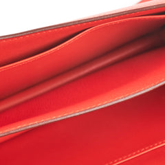 Hermes Constance 18 Epsom Rouge Casaque A Stamp