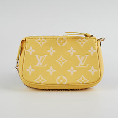 Louis Vuitton Mini Pochette Yellow