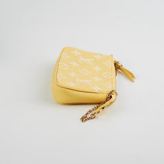 Louis Vuitton Mini Pochette Yellow