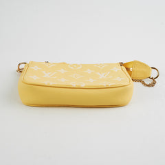 Louis Vuitton Mini Pochette Yellow