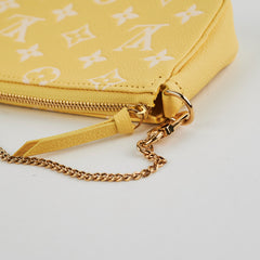 Louis Vuitton Mini Pochette Yellow