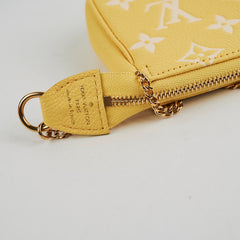 Louis Vuitton Mini Pochette Yellow