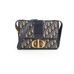 Christian Dior 30 Montaigne Navy Oblique