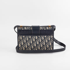Christian Dior 30 Montaigne Navy Oblique