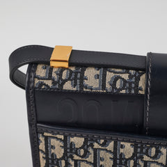 Christian Dior 30 Montaigne Navy Oblique