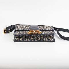 Christian Dior 30 Montaigne Navy Oblique