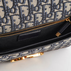 Christian Dior 30 Montaigne Navy Oblique