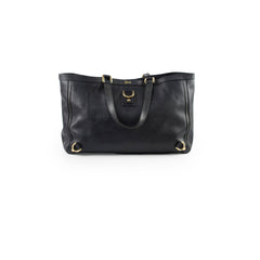 Gucci Leather Abbey Tote Black