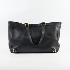 Gucci Leather Abbey Tote Black