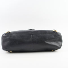 Gucci Leather Abbey Tote Black