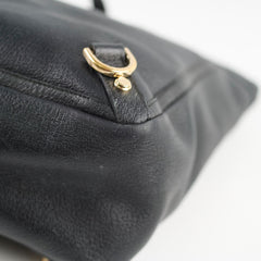 Gucci Leather Abbey Tote Black