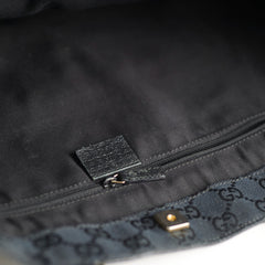 Gucci Leather Abbey Tote Black