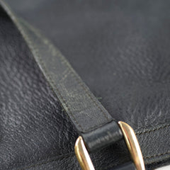 Gucci Leather Abbey Tote Black