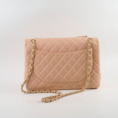 Chanel Maxi Flap Beige/Nude