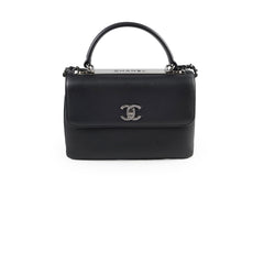 Chanel Small Trendy CC Black Calfskin