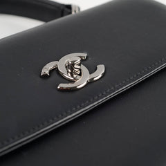 Chanel Small Trendy CC Black Calfskin