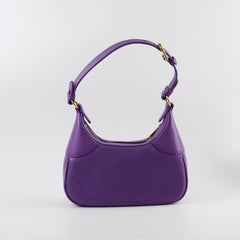 Gucci Aphrodite Small Purple Shoulder Bag