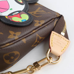 Louis Vuitton x Takashi Murakami Superflat Panda Pochette Accessories Monogram 2025