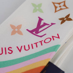 Louis Vuitton Takashi Murakami Silk Multicolor White BB Bandeau 2025