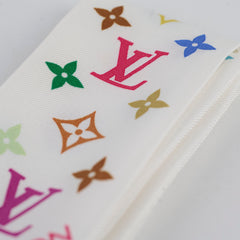 Louis Vuitton Takashi Murakami Silk Multicolor White BB Bandeau 2025