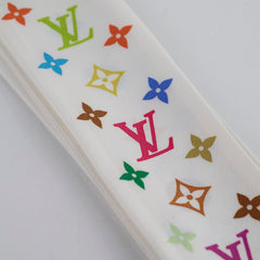 Louis Vuitton Takashi Murakami Silk Multicolor White BB Bandeau 2025