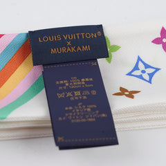 Louis Vuitton Takashi Murakami Silk Multicolor White BB Bandeau 2025