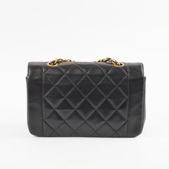 Chanel Small Diana Bag Black