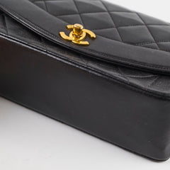 Chanel Small Diana Bag Black