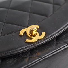 Chanel Small Diana Bag Black