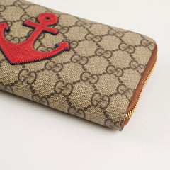 Gucci Anchor Canvas Wallet