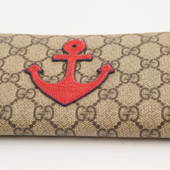 Gucci Anchor Canvas Wallet