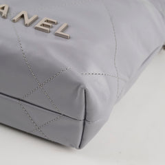 Chanel Mini 22 Grey (microchip)