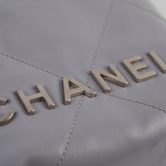 Chanel Mini 22 Grey (microchip)