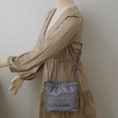 Chanel Mini 22 Grey (microchip)