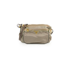 Prada Nylon Shoulder Bag Khaki Green