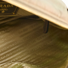 Prada Nylon Shoulder Bag Khaki Green