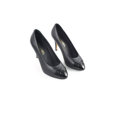 Chanel Black Heels Size 36.5