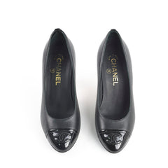 Chanel Black Heels Size 36.5