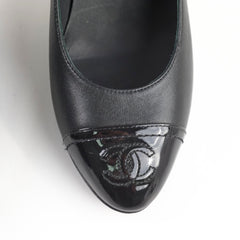 Chanel Black Heels Size 36.5
