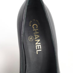 Chanel Black Heels Size 36.5