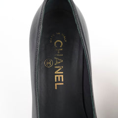 Chanel Black Heels Size 36.5