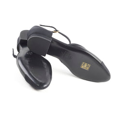 Chanel Mary Jane Flats Black Size 37