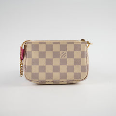 Louis Vuitton Mini Pochette Damier Azur Hollywood Animation