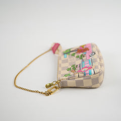 Louis Vuitton Mini Pochette Damier Azur Hollywood Animation