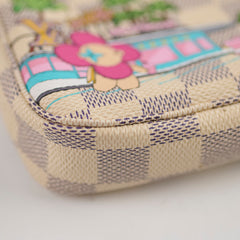 Louis Vuitton Mini Pochette Damier Azur Hollywood Animation